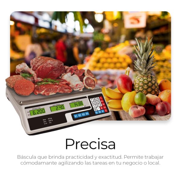 Pesa Digital 40kg Century (ACS-A9-CLR) (ELP01) - Image 3