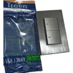 Apagador Doble Conmutado Troen (A136-ET118Z-2)