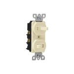 Apagador Doble Para Empotrar Aguila(2260)