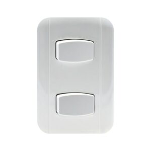 Apagador Doble Para Empotrar Troen(A136-HYA-2KY)