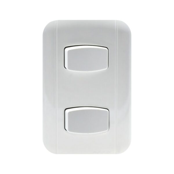 Apagador Doble Para Empotrar Troen(A136-HYA-2KY)