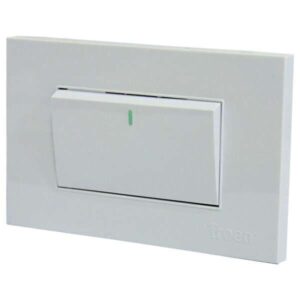 Apagador Sencillo Largo Para Empotrar Troen(A136-ETW-1K)