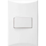 Apagador Sencillo Unipolar 1000-W Plata