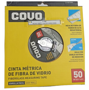 Cinta Metrica 50mt Fibra De Vidrio Covo (EQC01)