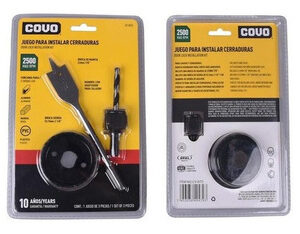 Kit Para Instalar Cerradura 3pzs Covo