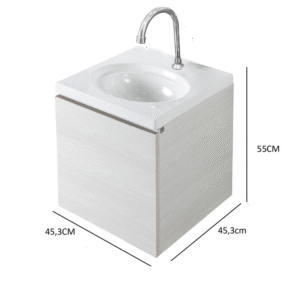 Mueble Para Lavamanos Corona Aluvia Elevado (SA289)