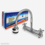 Llave Doble para Pantry 8 Metálica Manecilla de Cruz Aqua Plus (AQP-561)