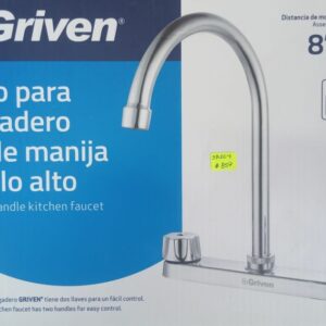 Llave Pantry Doble Pomo Cuello Alto Griven (A367-15061-K2)(SA104)