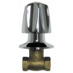 Llave Para Ducha Copa Metalica Varon Largo Aqua Fina (A-5035)