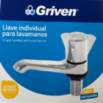 Llave Para Lavamano Sencilla Griven (A145-BIB001)(SA003)