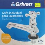 Llave Para Lavamano Sencilla Manecilla De Cruz Griven(A367-BIB625)(SAE093)