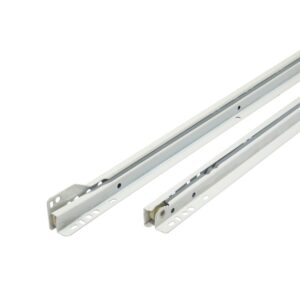 Rieles Blancos Para Gaveta 18plg