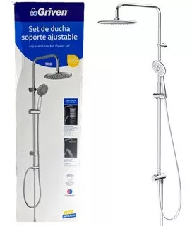 Set De Ducha Completo-Satinado Griven (SH-8T-S1)(SA756)