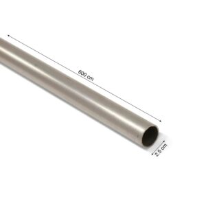 Tubo Liso Galvanizado 1 1/2 x 6M x 1.5mm (CREM001)