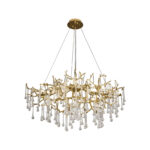 Lampara Colgante Tipo Candelabro Blumenau Cristal