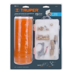 Juego De Accesorios P/ Neumaticos 15Pzs. Truper (JAN-15) (EQEN)
