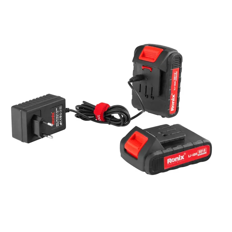 Kit Taladro Inalambrico 18V Ronix (8018V) (EQT14) - Image 6
